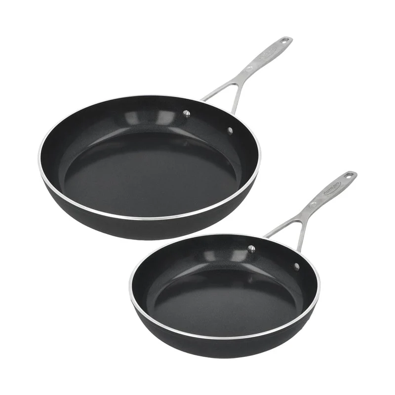 Demeyere - Juego de sartenes Alu Industry 3 Ceraforce 24 + 28 cm