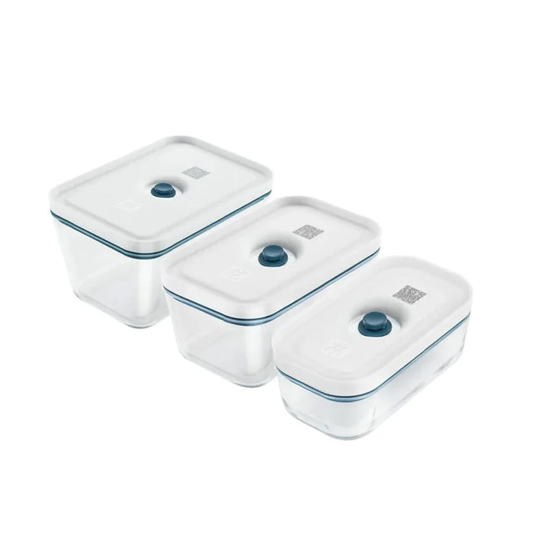 Zwilling - Fresh & Save Juego de cajas de almacenamiento S/M/L vidrio