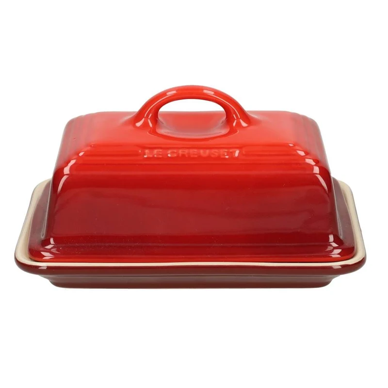 LeCreuset - Mantequillera rojo cereza 17cm
