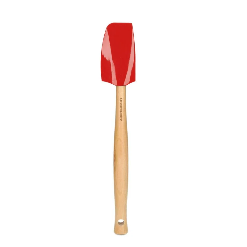 Le Creuset - Espátula Premium Mediana 28 cm silicona Rojo cereza