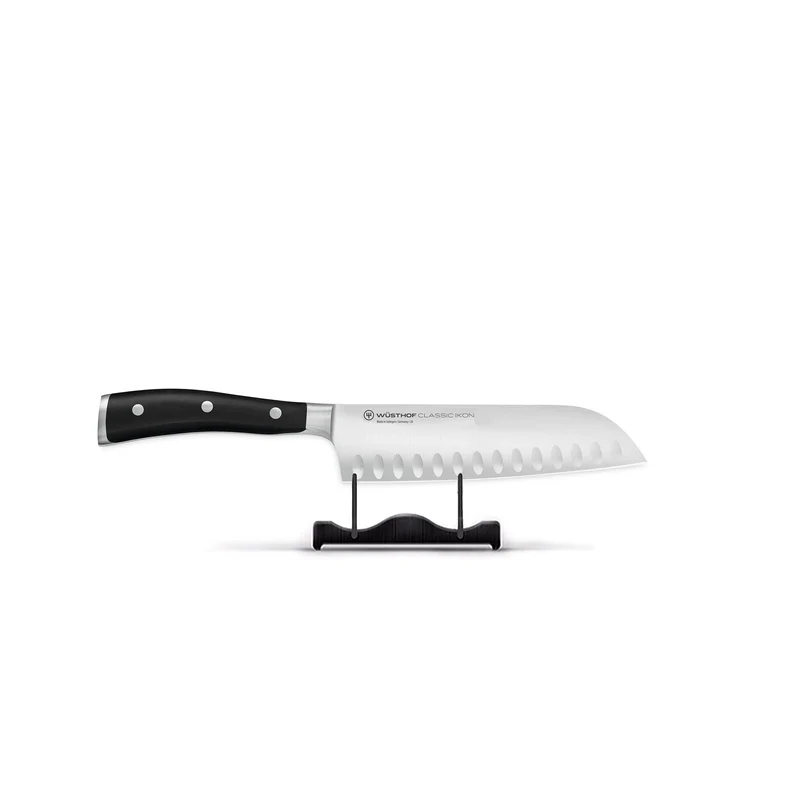 Wüsthof - Ikon Santoku clásico con hoyuelos 17 cm