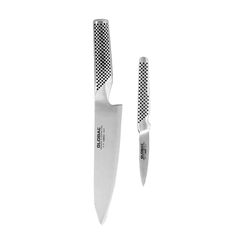Global - G-5531 Cuchillo Chef + Cuchillo Oficina