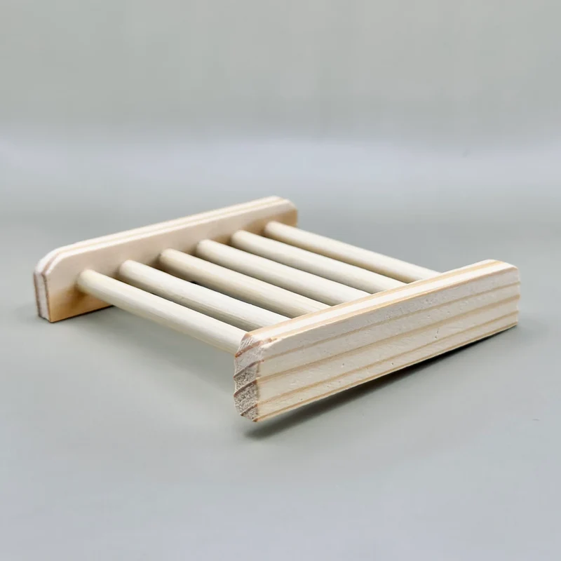 Jabonera de madera