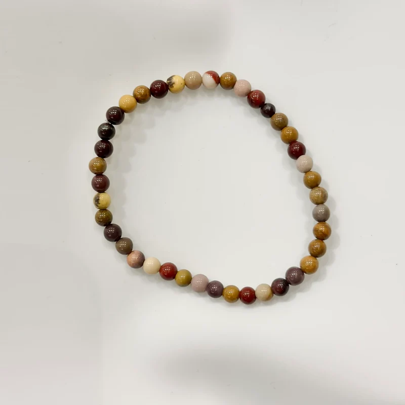 Pulsera de bolas de Jaspe Mokaita