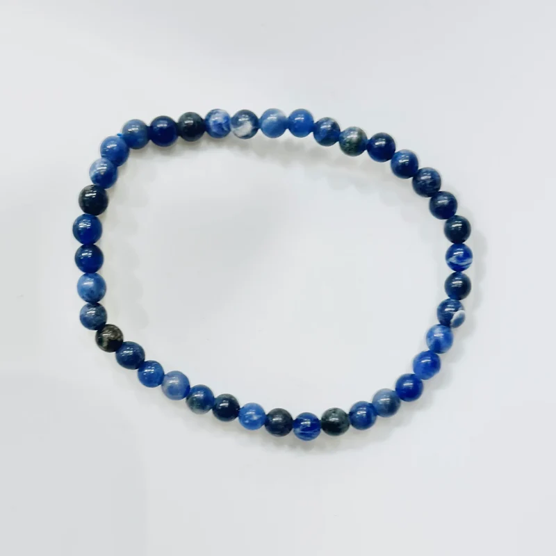Pulsera de bolas de Sodalita