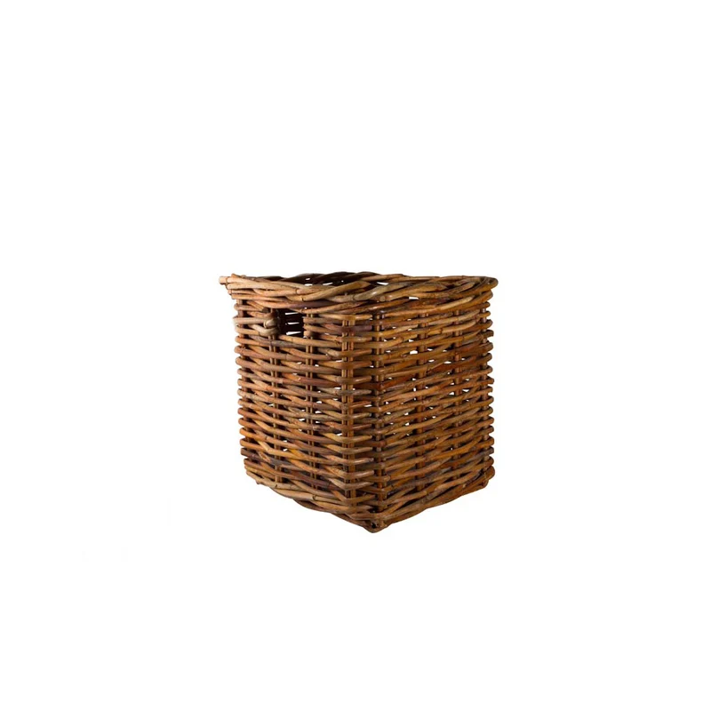 Cesta cuadrada ratán L