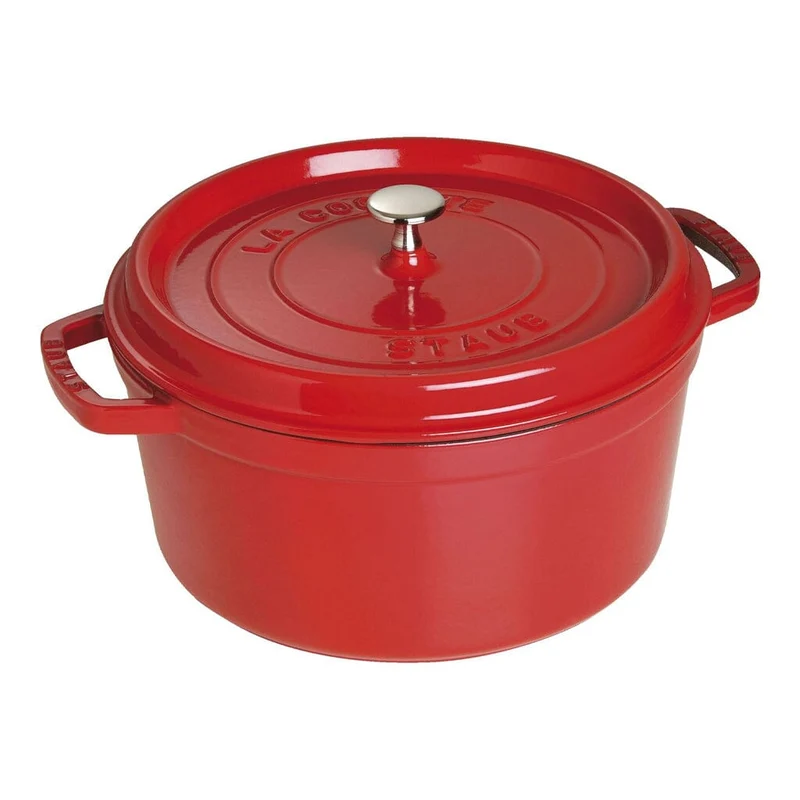 Staub - Cocotte redonda 28 cm - cereza