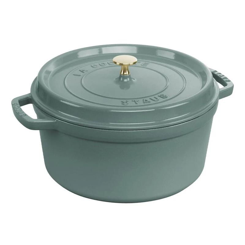 Staub - Cocotte redonda 28 cm - eucalipto