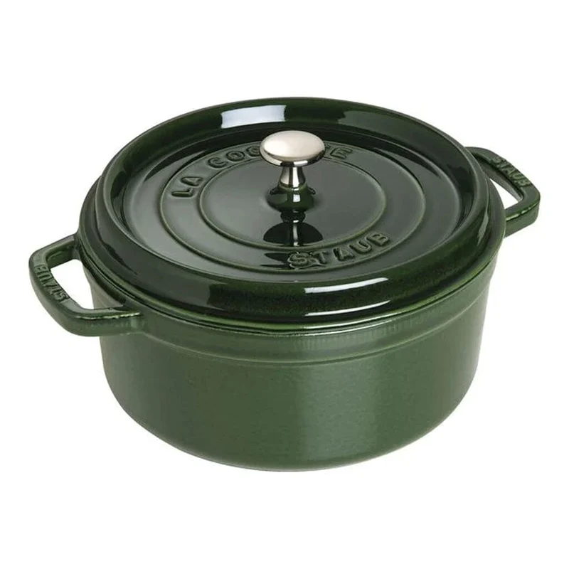 Staub - Cocotte redonda 26 cm - albahaca