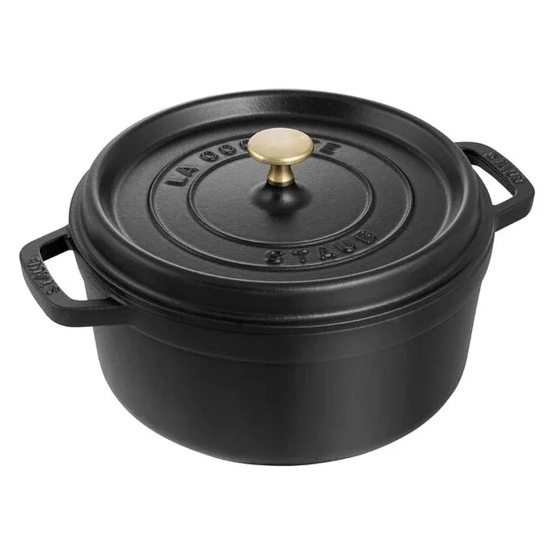 Staub - Cocotte redonda 28 cm - negro