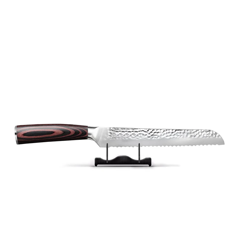 Acero inoxidable martillado - Cuchillo para pan 20 cm