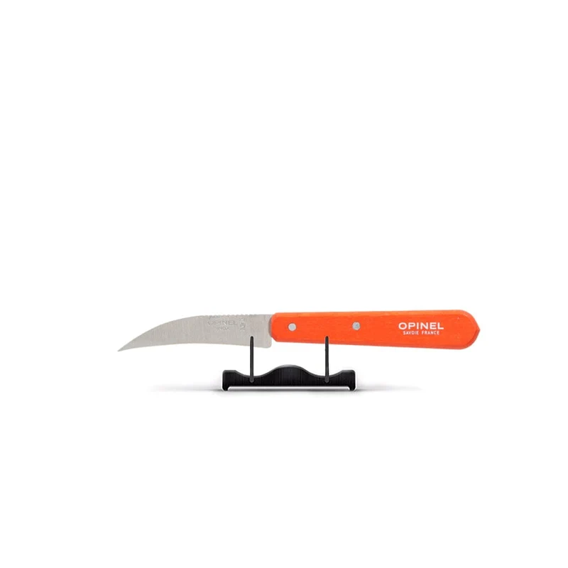 Opinel - Cuchillo Touring N°114 Naranja 7 cm