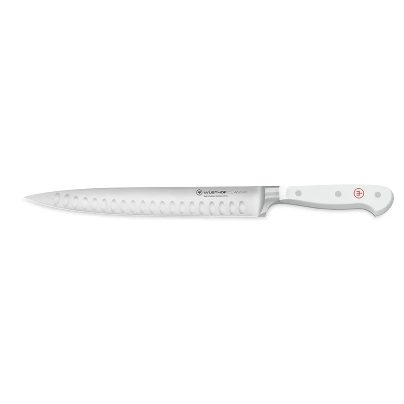 WÜSTHOF Classic White Carving Knife Hollow Edge