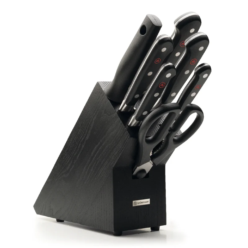 WÜSTHOF Classic 8 Piece Set Black