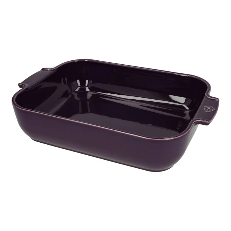 Peugeot - Fuente para horno Appolia rectangular 40 cm berenjena