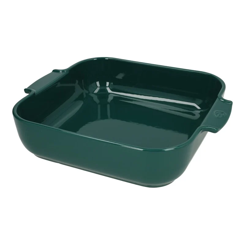 Peugeot - Fuente para horno Appolia Square 36 cm verde bosque