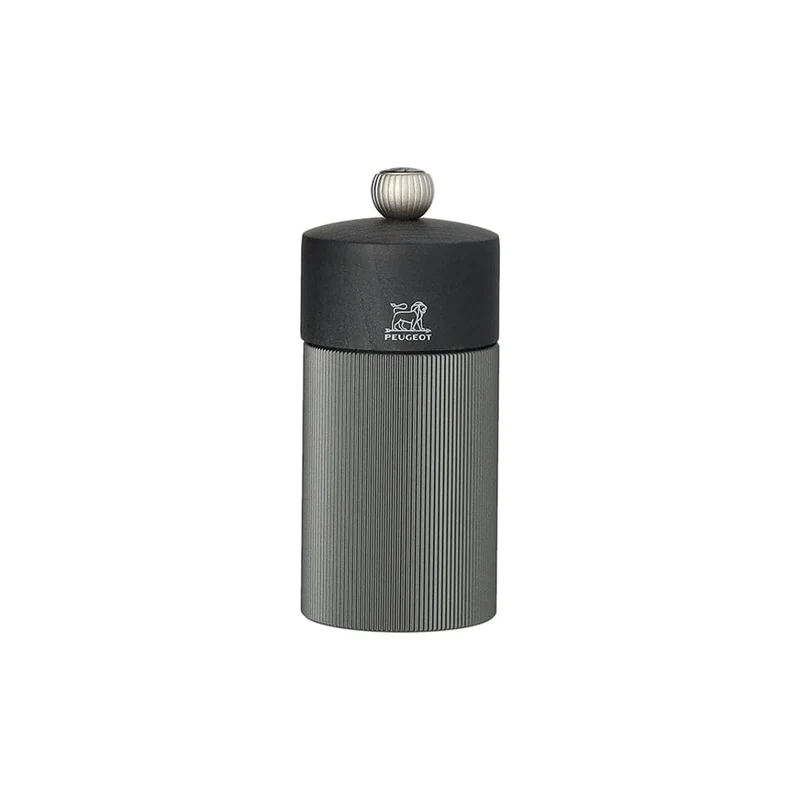 Peugeot - Molinillo de sal Line aluminio carbono 12cm