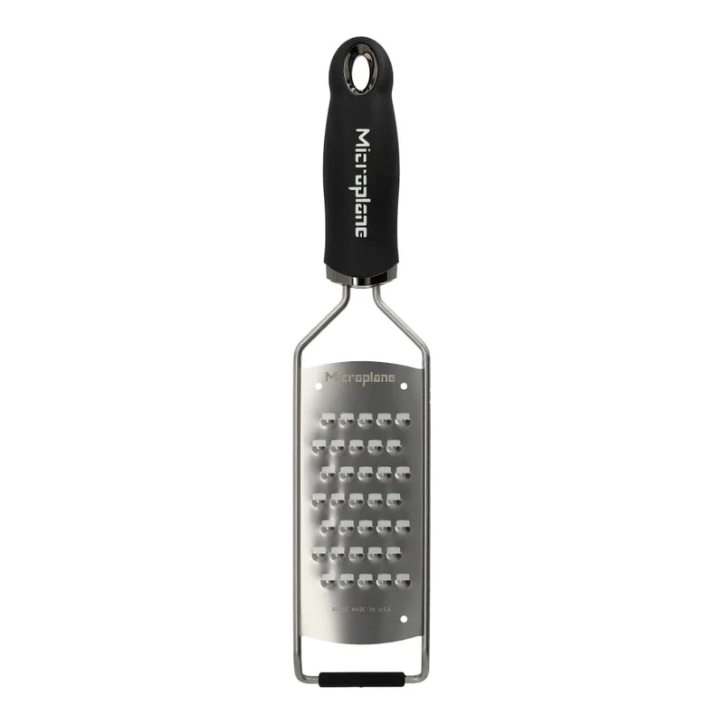 Microplane - Rallador Gourmet Extra Grueso - Negro