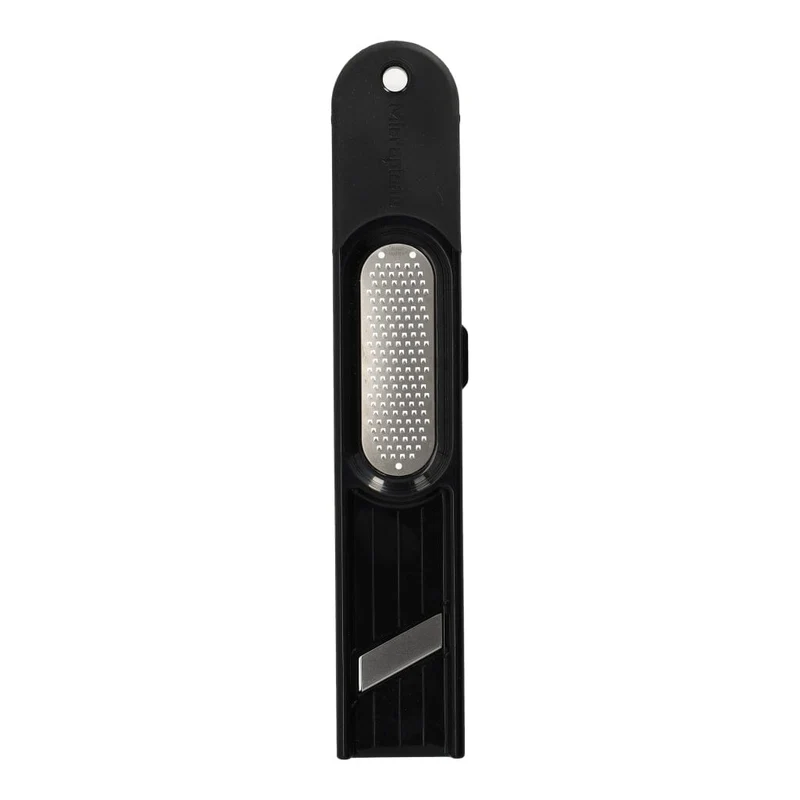 Microplane - Herramienta de jengibre 3 en 1 - Negro