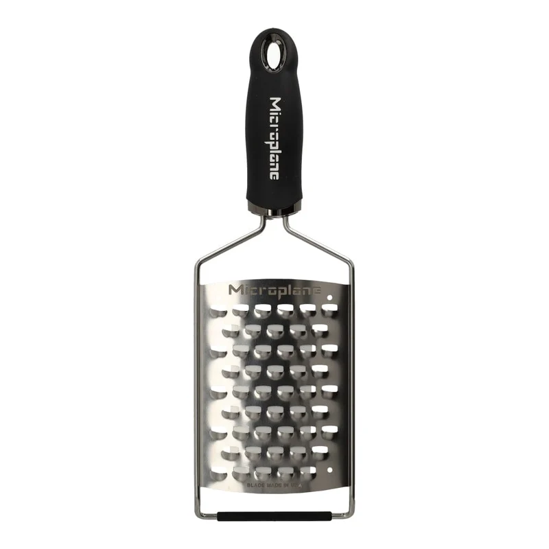 Microplane - Rallador Gourmet extra grueso/extra ancho - Negro