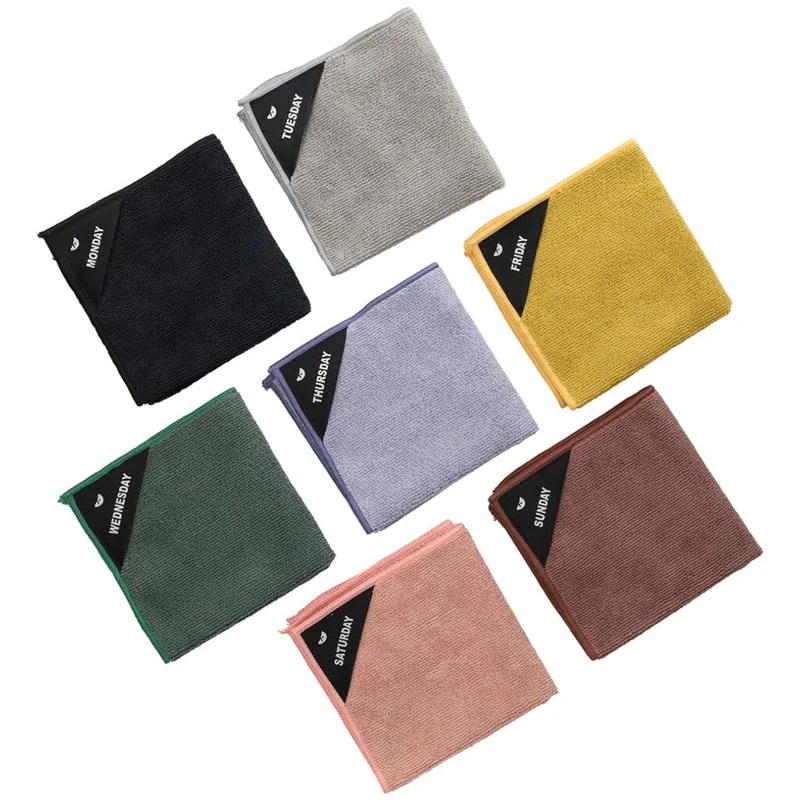 Klud - Paños de cocina de microfibra 7 piezas - Multicolor