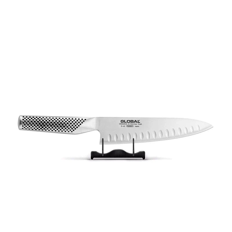Global - G78 Cuchillo cocinero con hoyuelos 18 cm