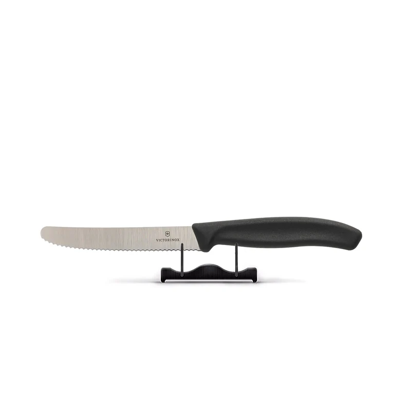 Victorinox - Cuchillo Tomate Suizo Clásico Negro 11 cm