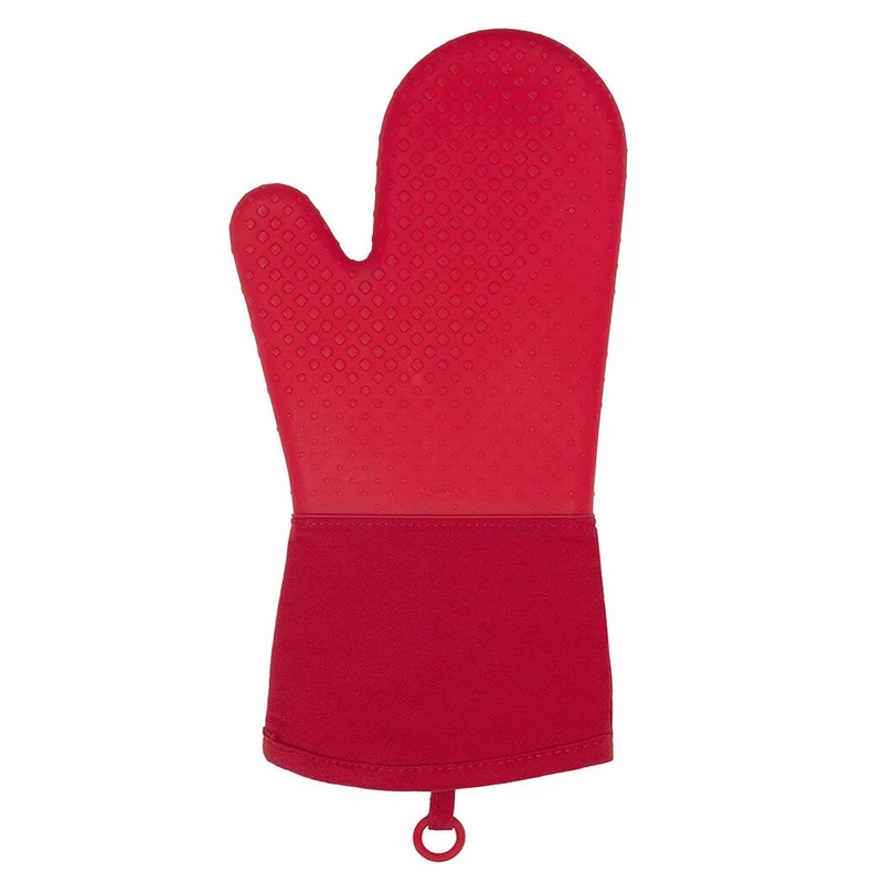 OXO Guante de horno de silicona, rojo