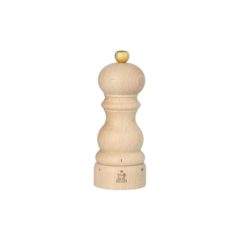 Peugeot - Molinillo de Sal Paris u'Select Madera de Haya Natural 15 cm