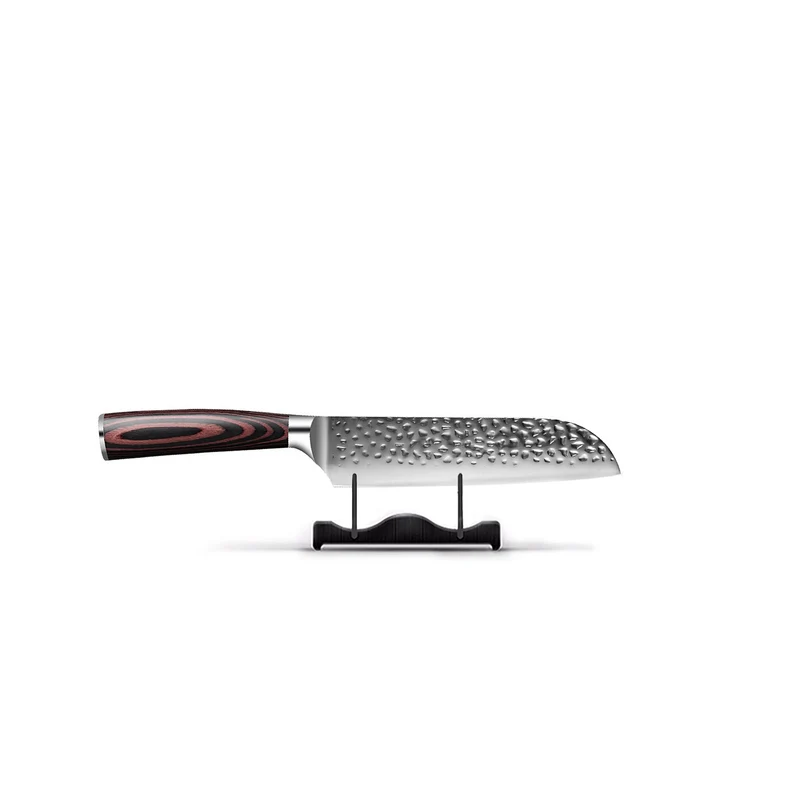 Santoku de acero inoxidable martillado 13 cm