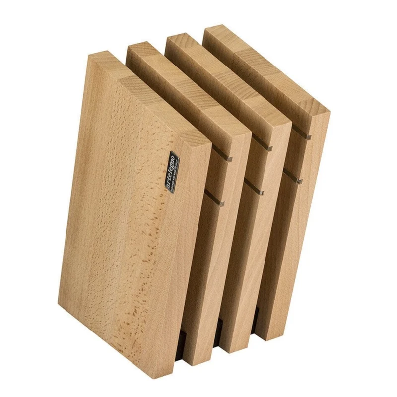 Artelegno - Bloque magnético para cuchillos Milano - Madera de haya