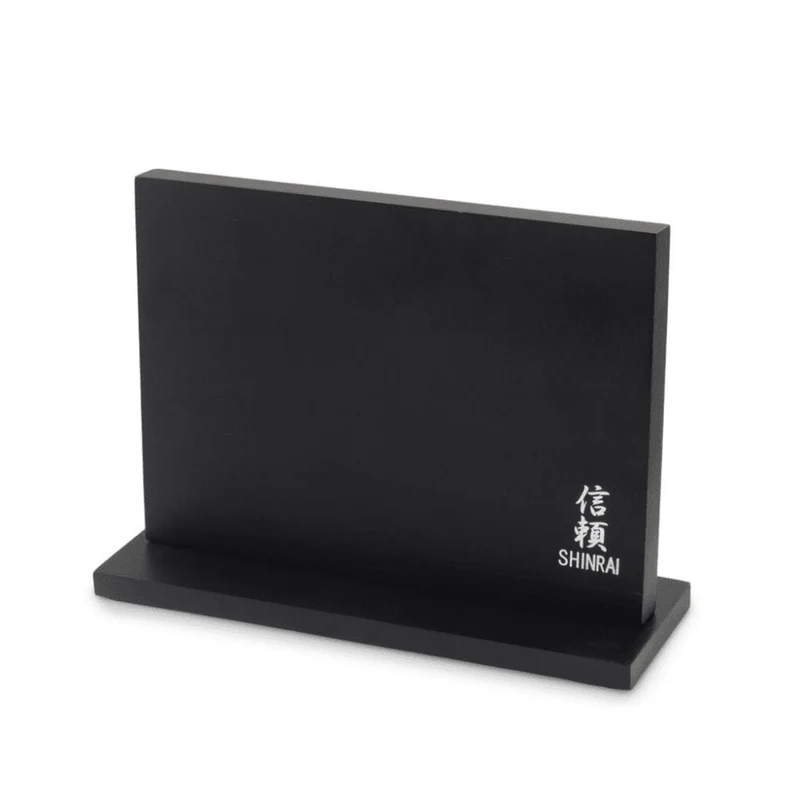 Bloque magnético para cuchillos negro - Doble cara