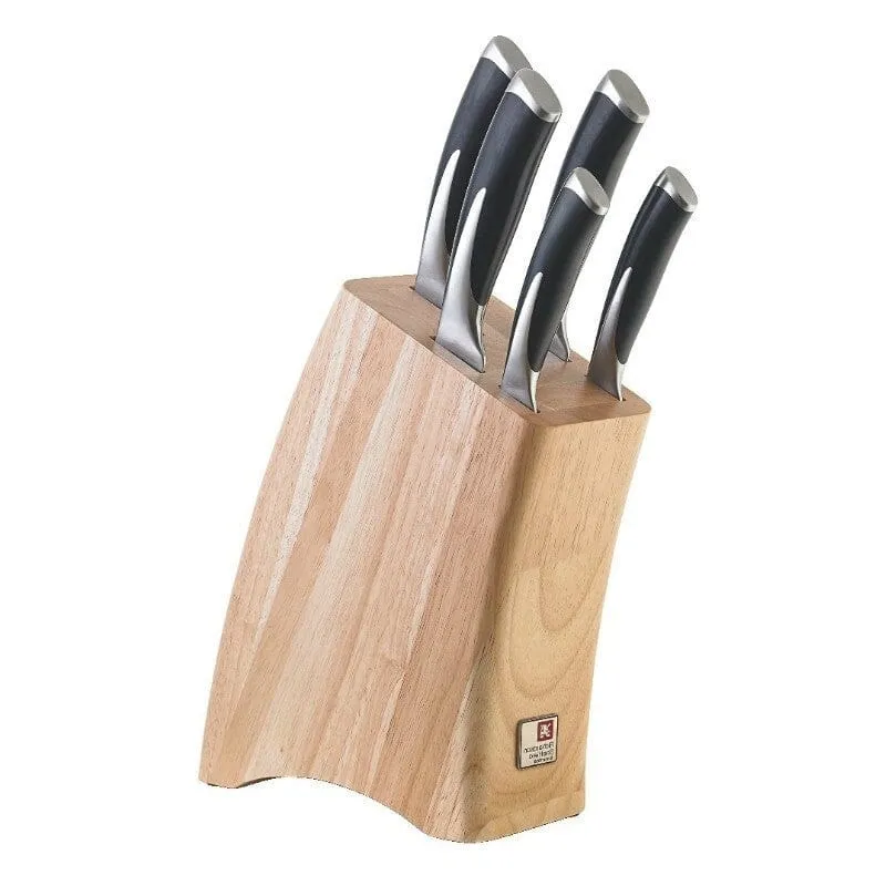 Richardson Sheffield - Bloque de cuchillos KYU de 5 piezas - madera