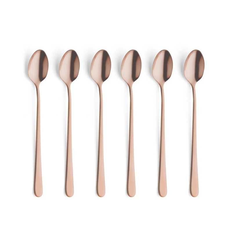 Amefa - Austin 6 Cucharas Latte - Cobre Mate