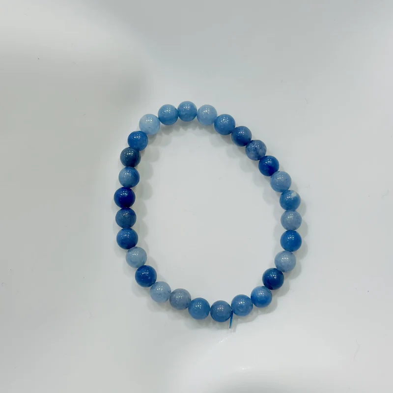 Pulsera de bolas de Aventurina Azul