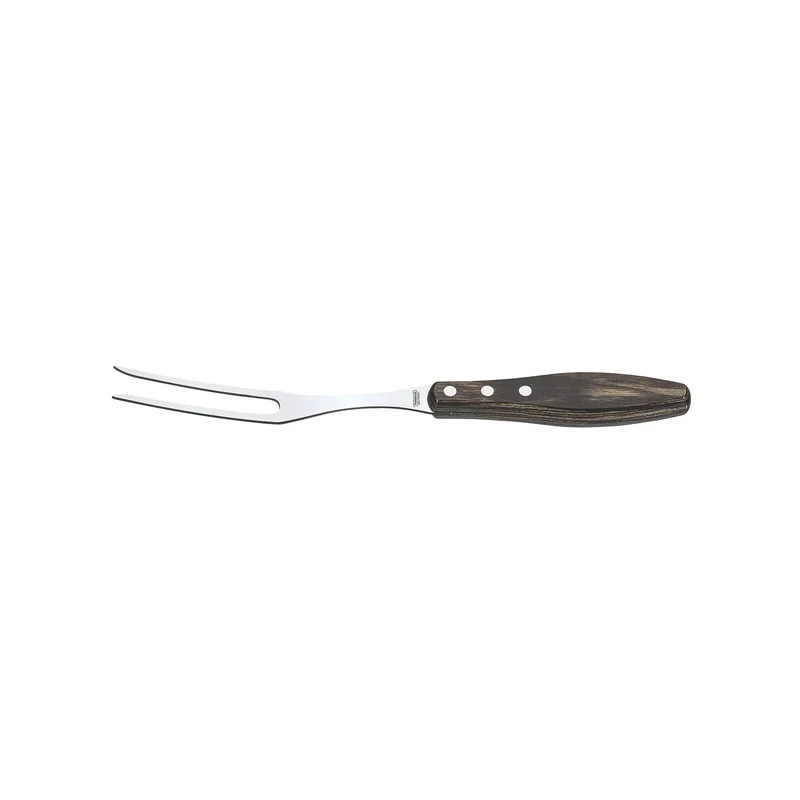 Tramontina BBQ Set 2 Pieces FSC Polywood Chestnut (20 cm Meat Knife + Carving Fork)