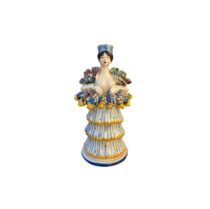 Candelabro cerámica