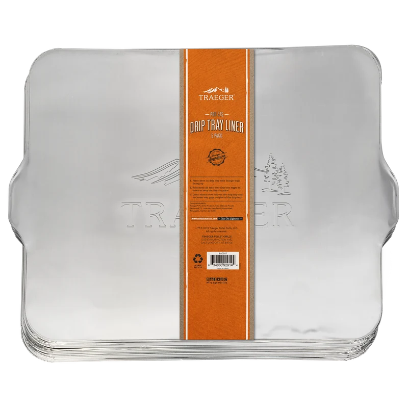 Traeger Drip Tray Liner - 5 Pack - Pro 780