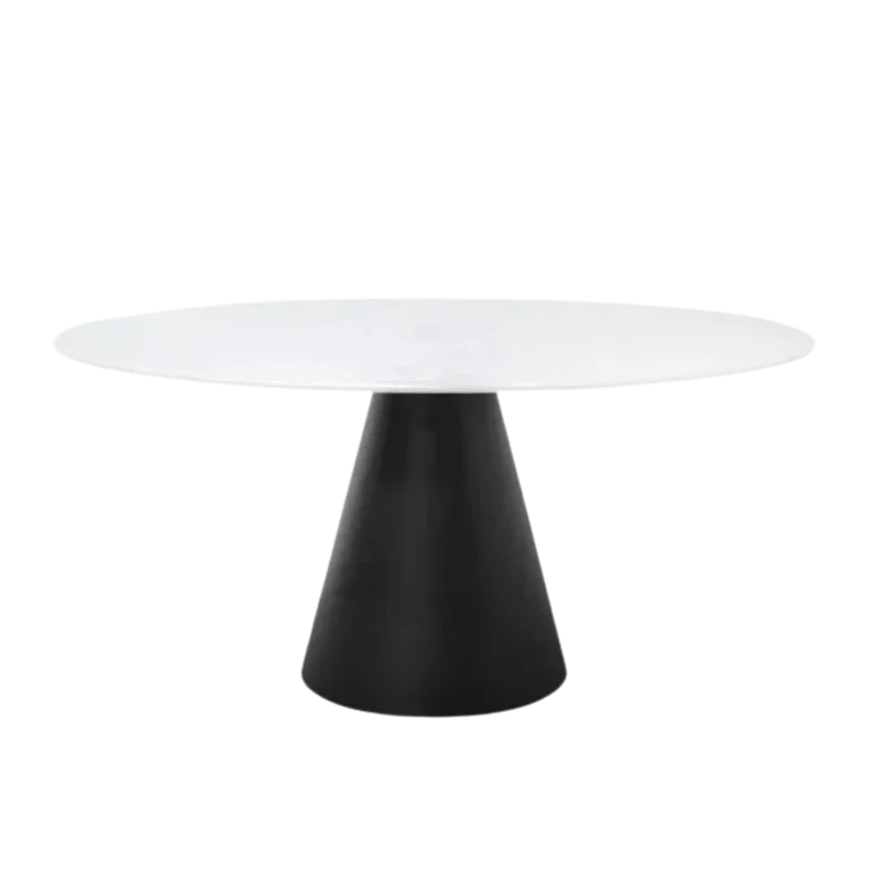 Mesa de comedor redonda Cone D150