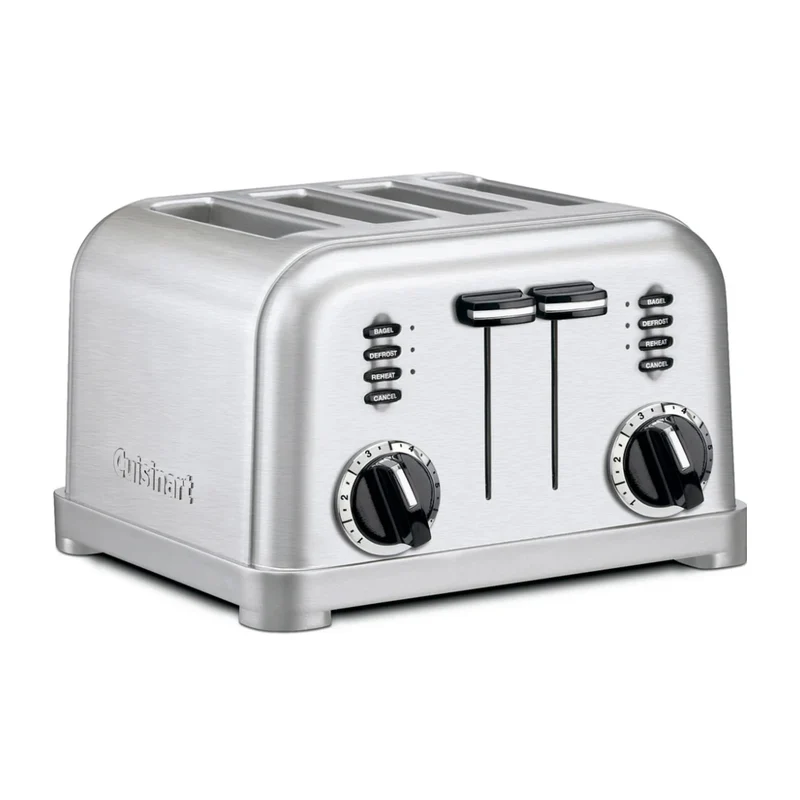 Cuisinart Tostador de Pan 4 Rebanadas, CPT-180P1