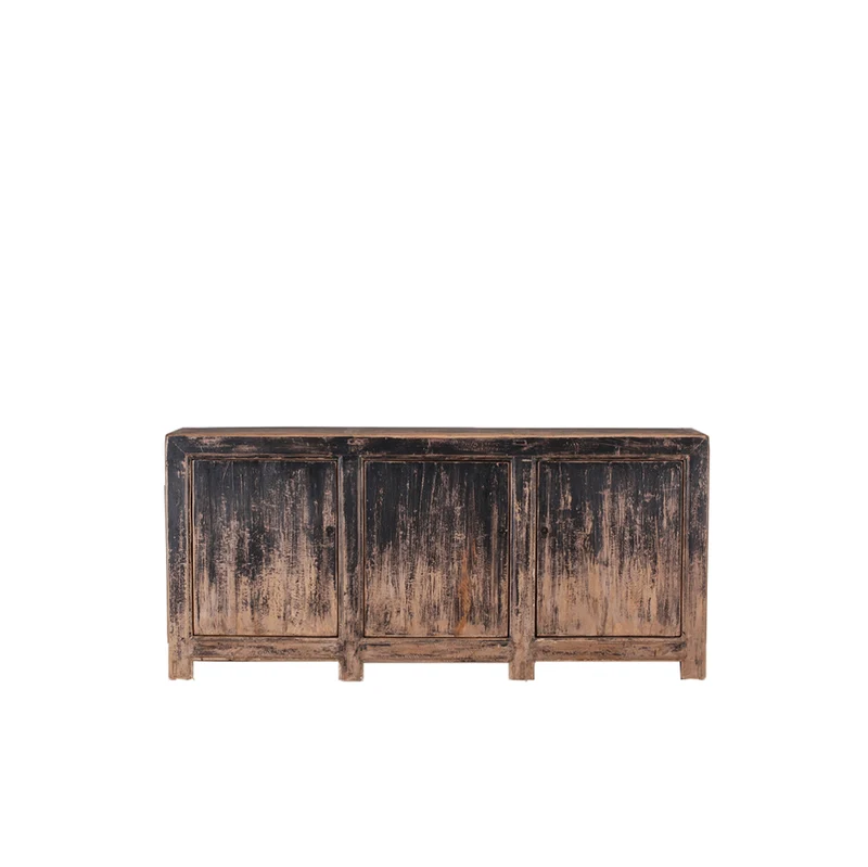 Aparador negro de madera maciza - Heritage