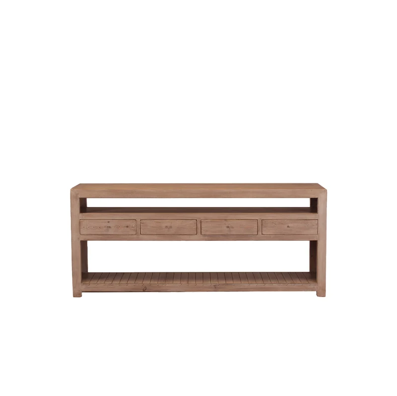 Consola de madera maciza 213x46x91 - Heritage