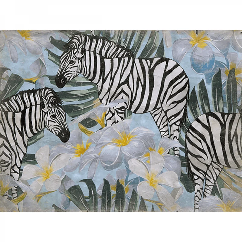 Canvas Zebra