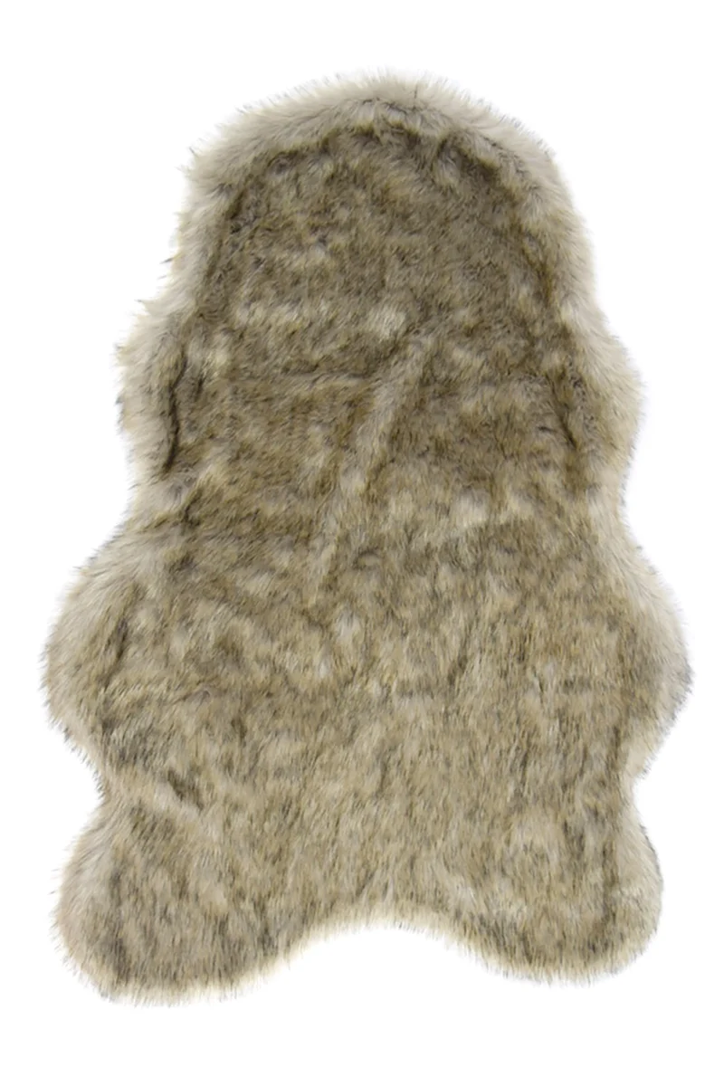Seat Cover Sable Fox Fake Fur