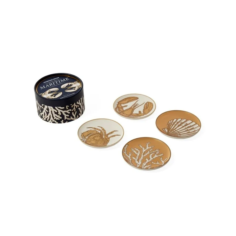 Set 4 posavasos Maritime