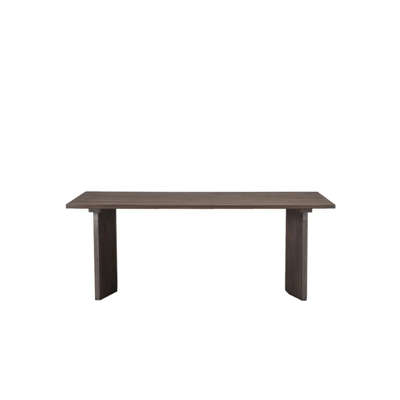 Mesa de comedor madera oscura 200x100x75 - Heritage