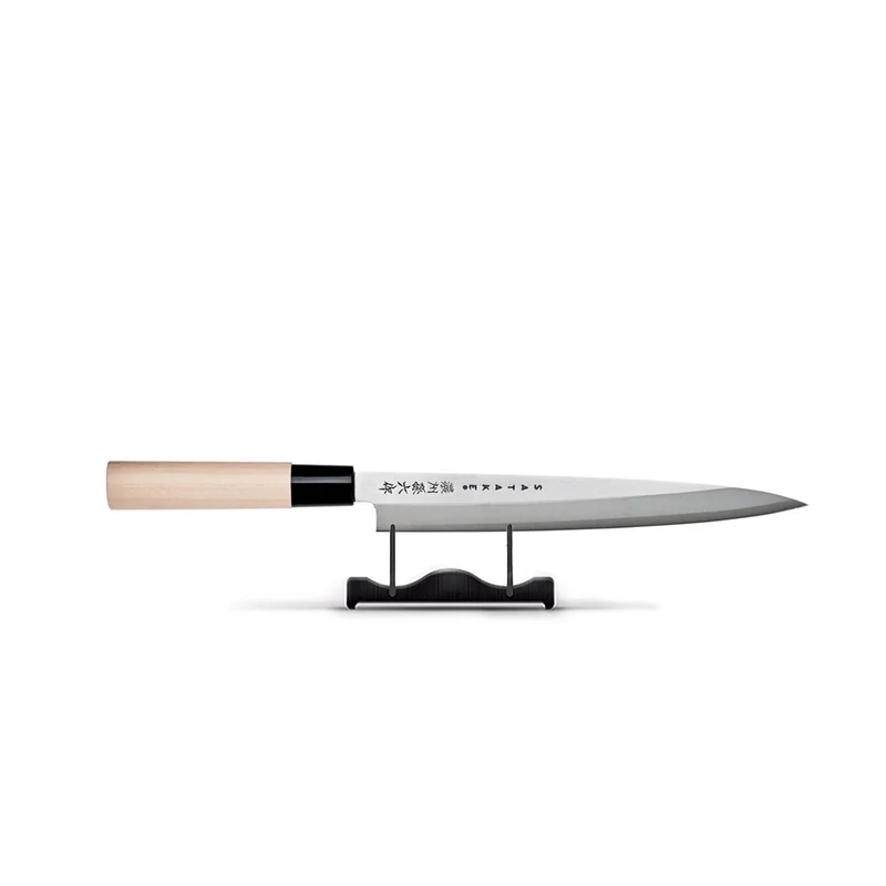 Satake - Cuchillo japonés para trinchar Madera de Magnolia 21 cm