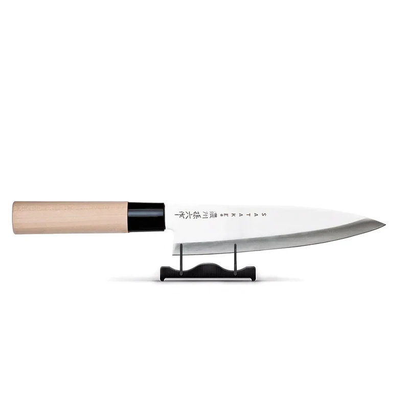 Satake - Cuchillo cocinero japonés Madera de Magnolia 21 cm