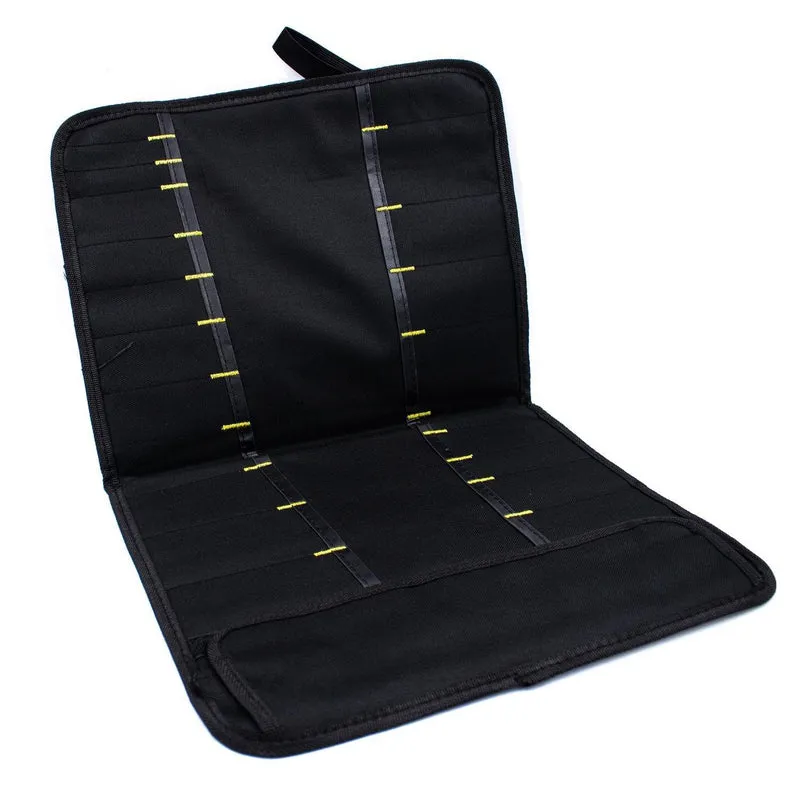 Bolsa para cuchillos para 12 cuchillos.