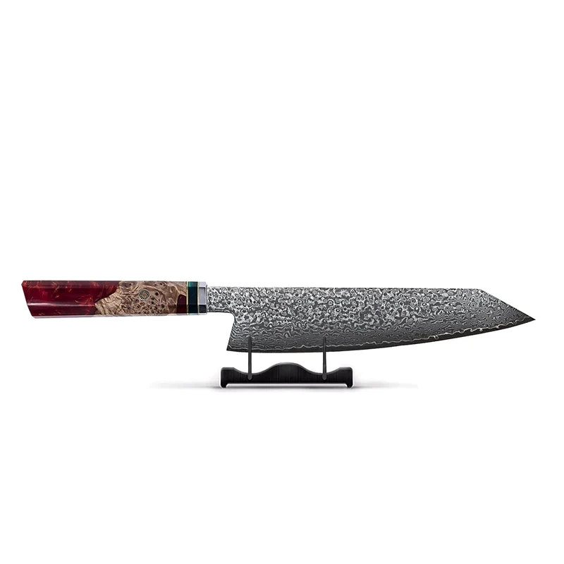 Ruby Octagon Damasco Kiritsuke 23 cm - Edición Especial